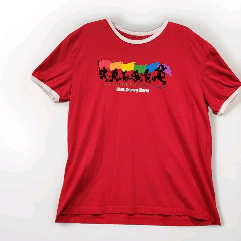 Walt Disney World T-Shirt Men's XL Love Comes In Every Color 2019